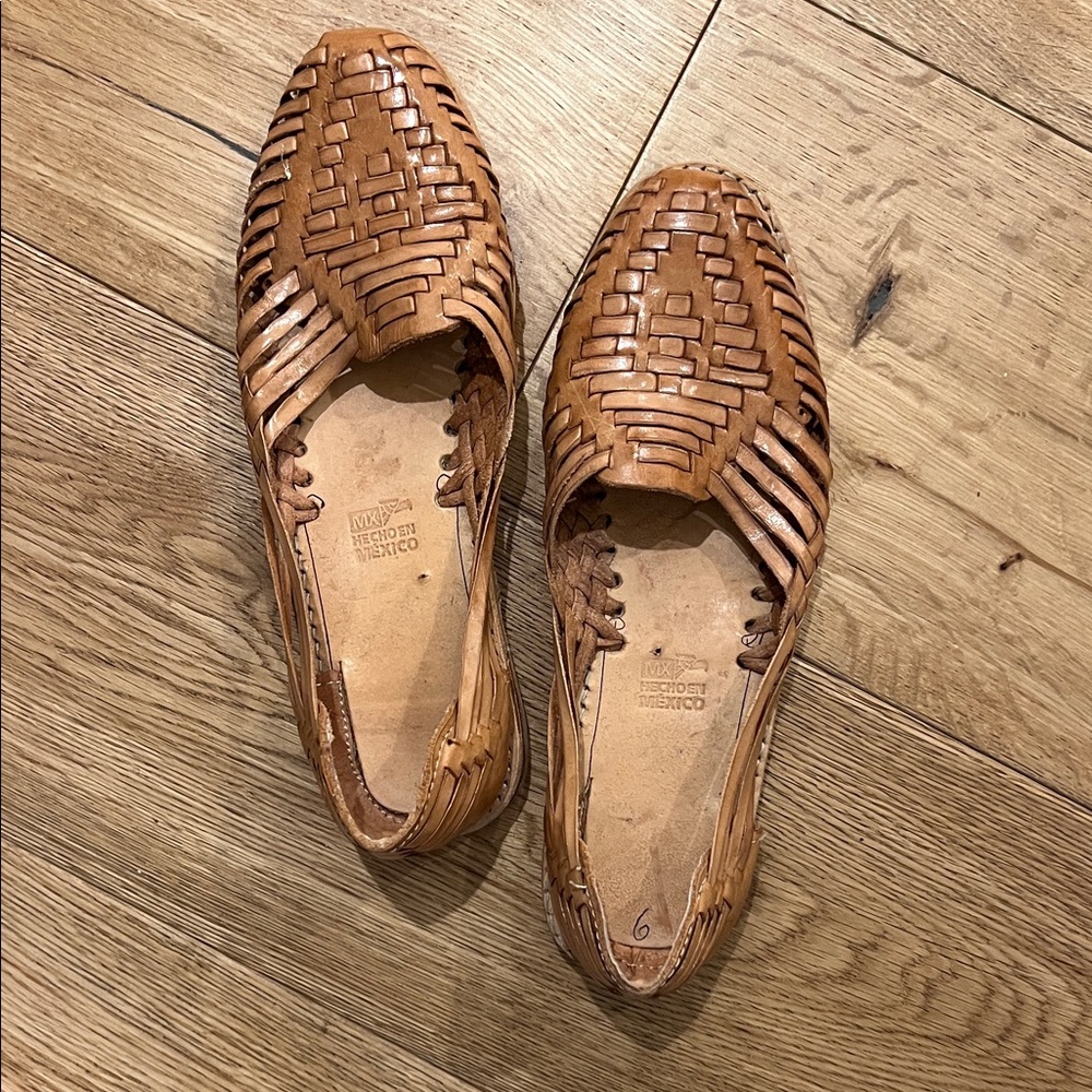 Original Mexican leather huaraches